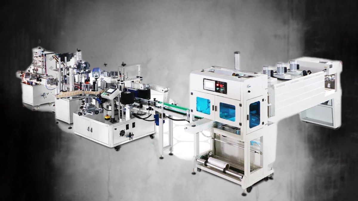 Production line case taper and packaging machinery for carton sealing